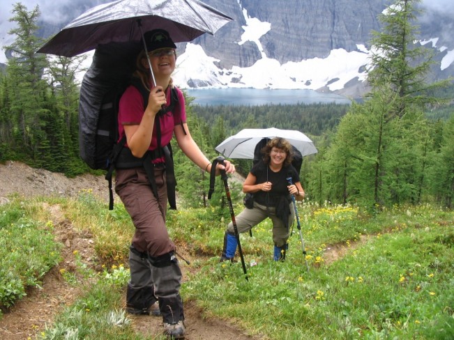 How to Attach a Trekking Umbrella to a Backpack 