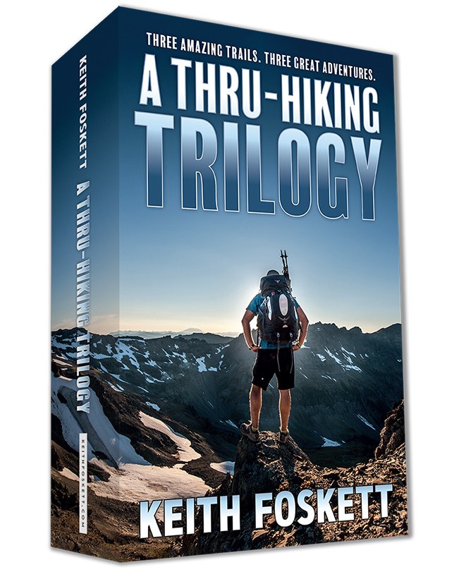 A Through Hiking Trilogy Book Cover - SPECIAL MOCKUP